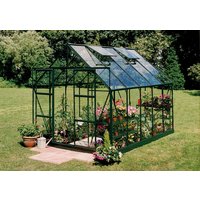 Magnum drivhus - 8,3 m² grønn, med herdet glass Magnum drivhus - 8,3 m² grønn, med herdet glass