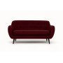 Sofa Boggie 190 cm - Burgunder