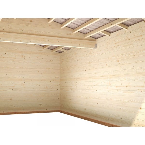 Garasje Tomas med takport - 19,2 m�