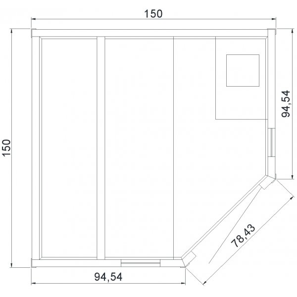 Badstue Tradisjonell T3C Badstue Tradisjonell T3C