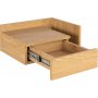 Ashlan vegghengt nattbord 40 x 32 cm - natur