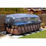 Basseng 4x2 m Premium + Tak & varmepumpe