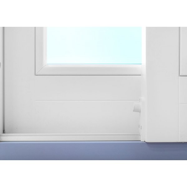 2-delt fasadeparti i aluminium med skyvedører - 3-lags glass + Ramme ermer 2-delt fasadeparti i aluminium med skyvedører - 3-lags glass + Ramme ermer