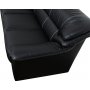 Dominic sofa 3-seter - Svart kunstskinn Dominic sofa 3-seter - Svart kunstskinn