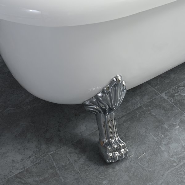 Frittstående badekar med kloføtter Klassico 170 x 730 cm Frittstående badekar med kloføtter Klassico 170 x 730 cm