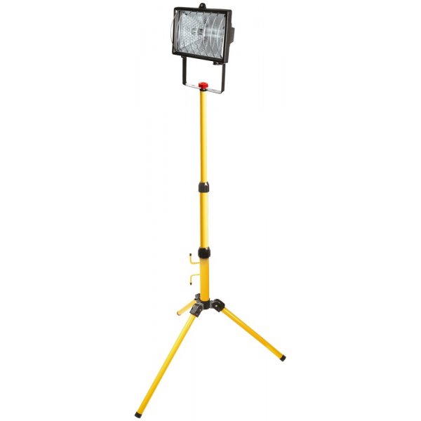 Halogenlyskaster med stativ 400 W