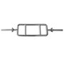 Tricepsstang 25 mm grep - 86 cm 7 kg