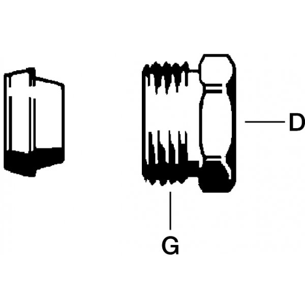 FM Mattsson Trykknippel med kjegle - FM550635 FM Mattsson Trykknippel med kjegle - FM550635