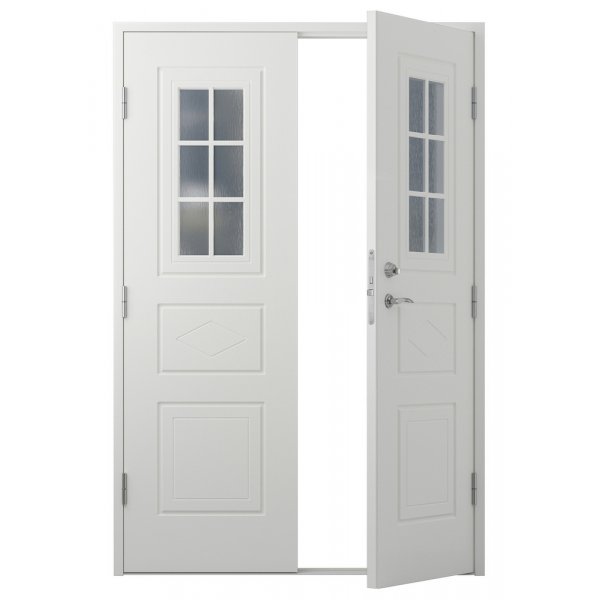 Dobbel ytterdr Lillian med vindu (SP21)