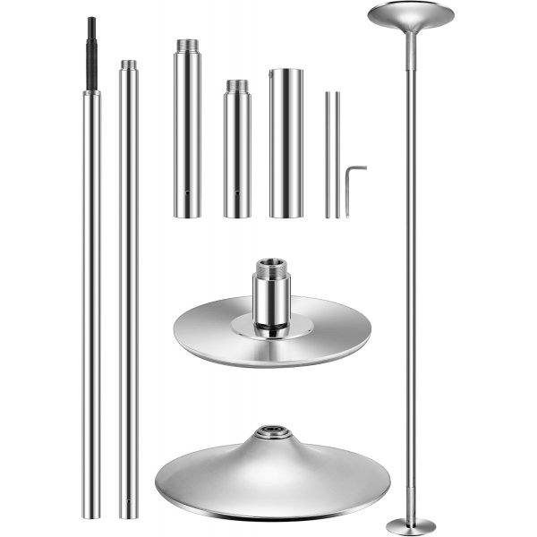 Poledance-stang | Dansestang | Justerbar i høyden 220-274 cm | Stålkonstruksjon Poledance-stang | Dansestang | Justerbar i høyden 220-274 cm | Stålkonstruksjon