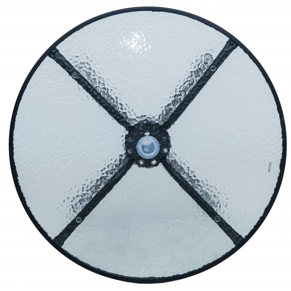 Vxj utegruppe komplett med bord, 4 stoler og parasoll