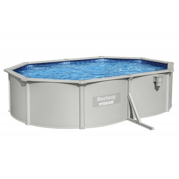 Bestway stlveggbasseng ovalt 5  3,6 m
