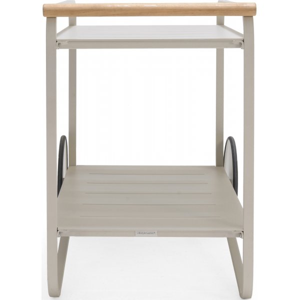 Livsstilshageportaler - Beige serveringsvogn Livsstilshageportaler - Beige serveringsvogn