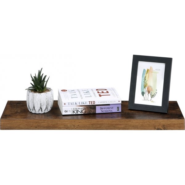 Sussex vegghylle 60 x 20 cm - Brun Sussex vegghylle 60 x 20 cm - Brun