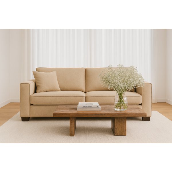 Mozart 2-seters sofa - Gr�beige