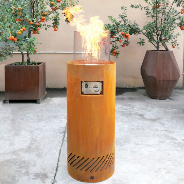 Gasspeis i cortenstl | Fredrika