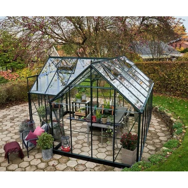 Drivhus Garden Room - 12,9 m2 + Drivhusbord