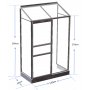 Veggdrivhus Atlas - 0,9 m�