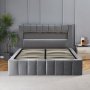 Sengeramme med LED-belysning 160x200 cm Sengeramme med LED-belysning 160x200 cm