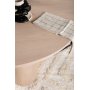 Spisebord rundt 110 cm hvitvasket - Olivia Spisebord rundt 110 cm hvitvasket - Olivia