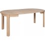 1 Bernardin spisebord 95-195 x 95 cm - Riviera eik