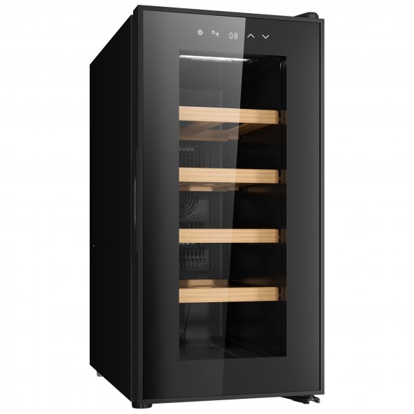 Vinkj�ler 10 flasker | Ekstra stilleg�ende | LED-belysning | 26,5 cm smal