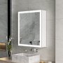 Speilskap - Cortona | Myktlukkende dobbeltdrer | LED-belysning
