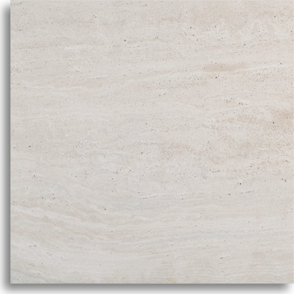 Bordplate travertin 75 x 75 cm