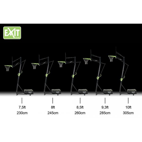 Galaxy basketballstativ - Flyttbart Galaxy basketballstativ - Flyttbart