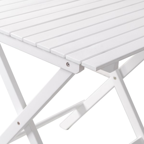 Wilma spisebord 65 x 65 cm - Hvit Wilma spisebord 65 x 65 cm - Hvit