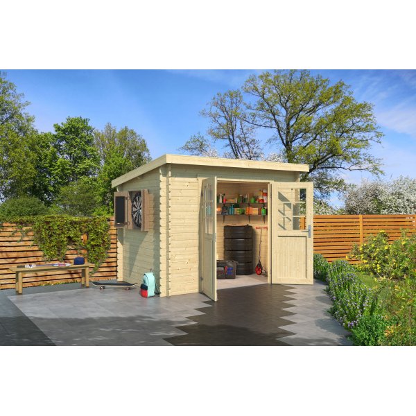 Lagerrom Simone C - 4,6 m� - 28 mm treverk