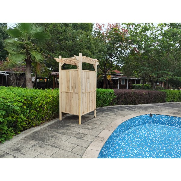 Utendrs dusjkabinett - 90x155x225 cm