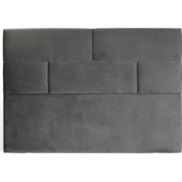 Carpe hodegavl 90 cm i gr� fl�yel - Hodegavl med dekorativt m�nster