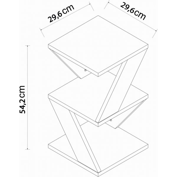 Albeni sidebord - Sort Albeni sidebord - Sort