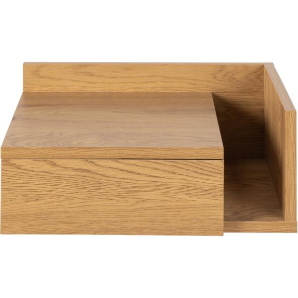 Ashlan vegghengt nattbord 40 x 32 cm - natur