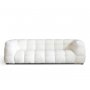 Bubblig Teddy Sofa TR94562 - Fluffy Cream 3-seter & Dybde 103 cm - Bredde 235