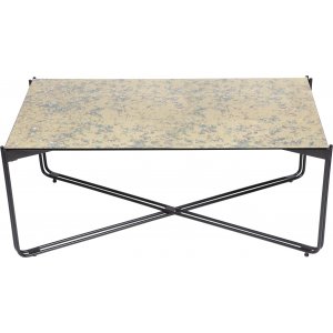 Lori sofabord 110x60 cm - Antikk speilglass messing