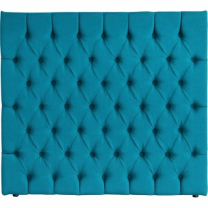 Nord sengegavl med knapper 160 x 140 cm - Turkis
