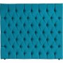 Nord sengegavl med knapper 160 x 140 cm - Turkis