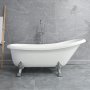 Frittstående badekar med kloføtter Klassico 170 x 730 cm Frittstående badekar med kloføtter Klassico 170 x 730 cm
