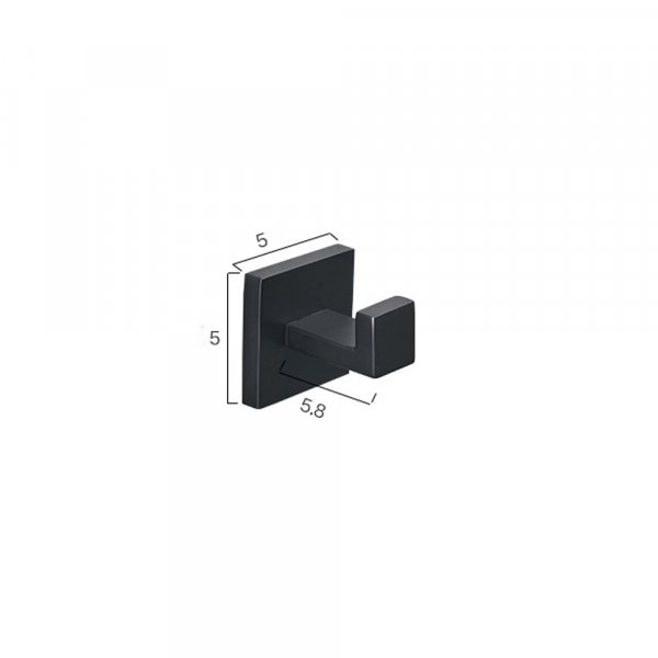 Baderomskrok - Sort Baderomskrok - Sort