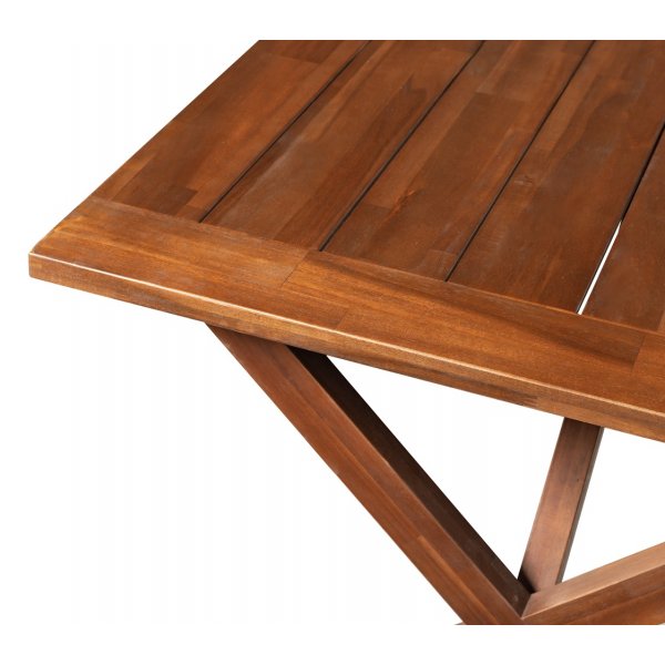 Utebord Oxford 220 cm - Brunlasert + Tekstilimpregnering for utemøbler Utebord Oxford 220 cm - Brunlasert + Tekstilimpregnering for utemøbler