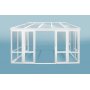 Sunrise Conservatory - Hvit 3,7 x 2,9 m