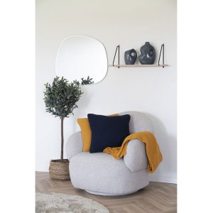 Rutete 170 x 130 cm - Oker