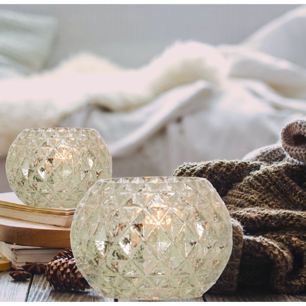 Fiona bordlampe - S�lv