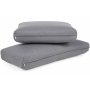 Modulsofa Porto med bord - Gr/mrkegr