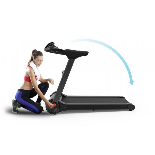 Sammenleggbar tredemølle - Svart Sammenleggbar tredemølle - Svart