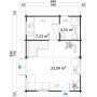 Feriehus Mattis A - 42,5 m�