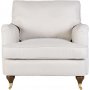 1 Lenestol i beige stoff - Howard Watford Deluxe