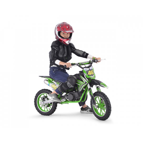 Minicross - Grnn + Reflekterende sele